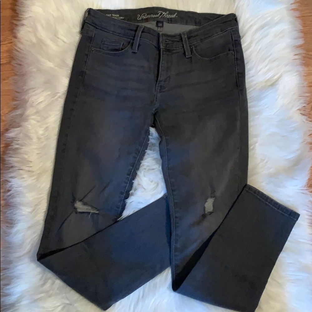 Mid rise jeans